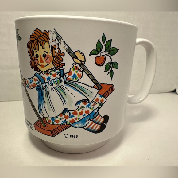 Vintage Raggedy Ann And Andy plastic cup 1960’s - Picture 3 of 10